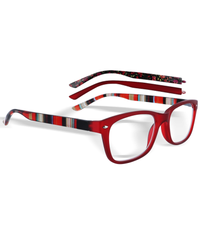 Lunettes loupes Switch Rouge Steele'