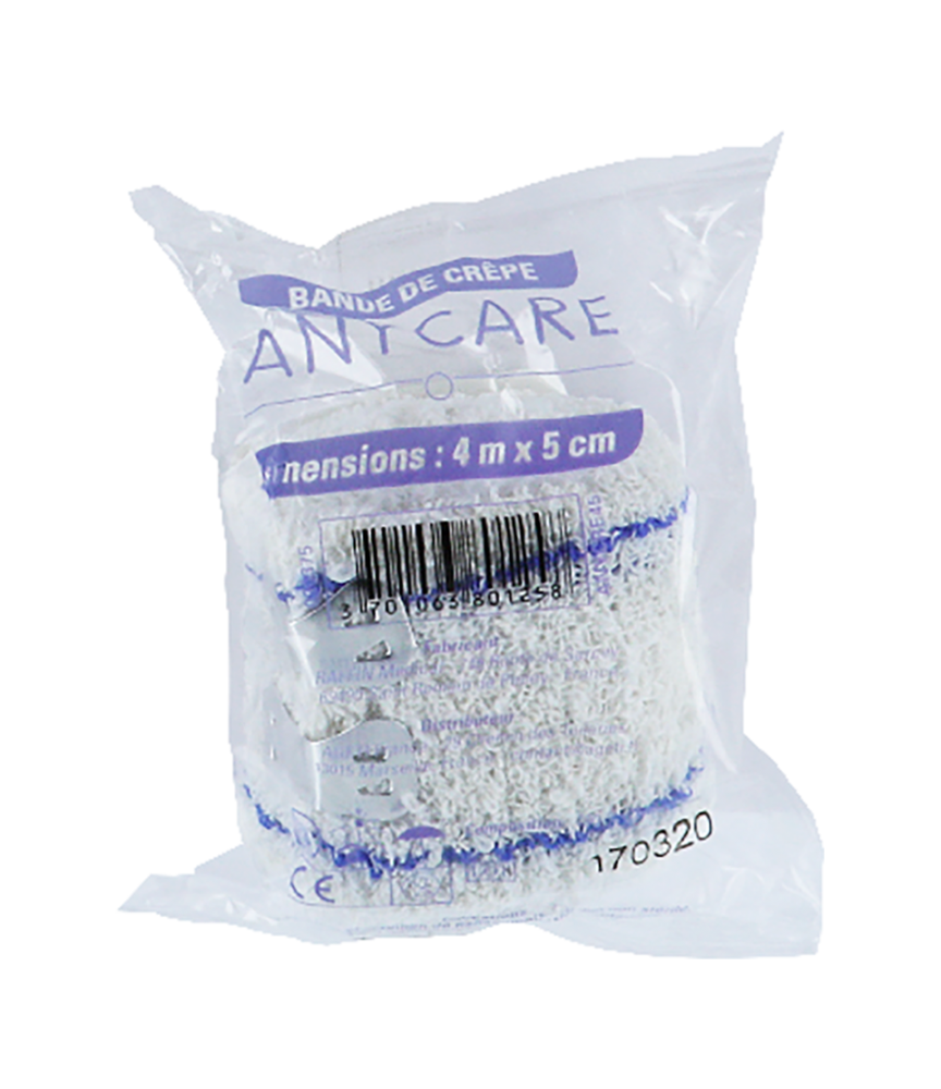 Bande de crêpe 4m x 5cm Anycare