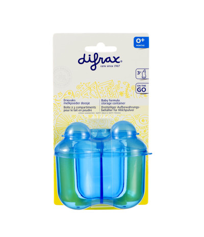 Boite à lait de 3 compartiments - Ref 668 Difrax