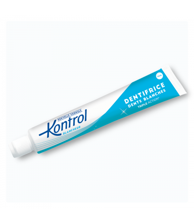 Dentifrice Dents Blanches - 75 ml - KONTROL