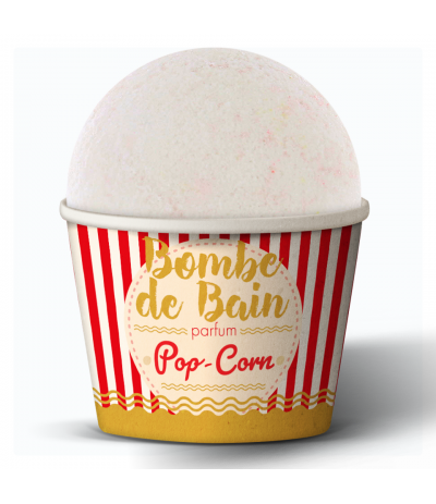 Bombe de Bain Pop Corn 115 g - Les Petits Bain de Provence