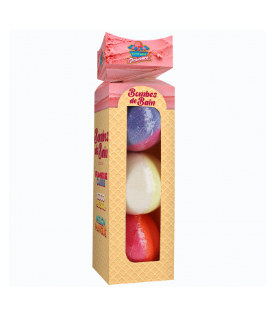 Les Petits Bains de Provence Bombe Bain Monoi 115g