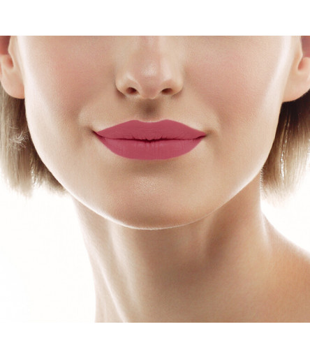 Belle & Good Nature rouge à lèvres - 02 Rose biosourcé exemple sur lèvres