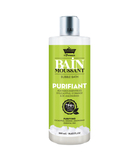 Image Bain moussant Purifiant 500ml Les Petits Bains de Provence - La malle au trésor