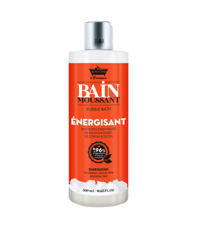 Image Bain moussant Energisant 500ml Les Petits Bains de Provence - La malle au trésor