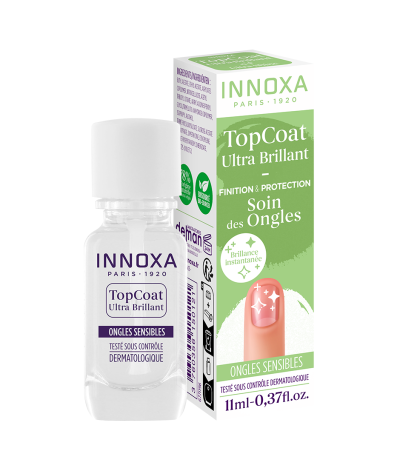 Top Coat Ultra Brillant 11ml - Soins des Ongles - Innoxa