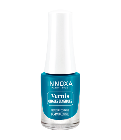 Vernis à ongles – 607 Bleu Belle-île Printemps - Été – INNOXA Vernis à ongles – 607 Bleu Belle-île Printemps - Été – INNOXA