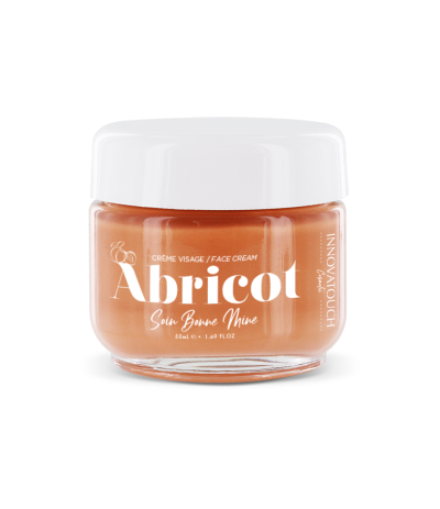 Pot de la crème visage abricot Innovatouch cosmetic !
