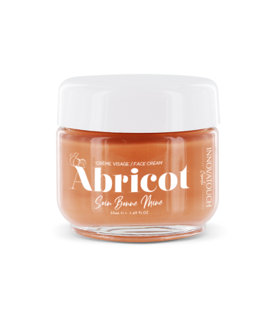 Pot de la crème visage abricot Innovatouch cosmetic ! Pot de la crème visage abricot Innovatouch cosmetic !