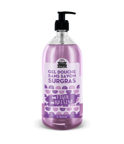 Gel douche 1L Mi-Figue Mi-Raisin série limitée