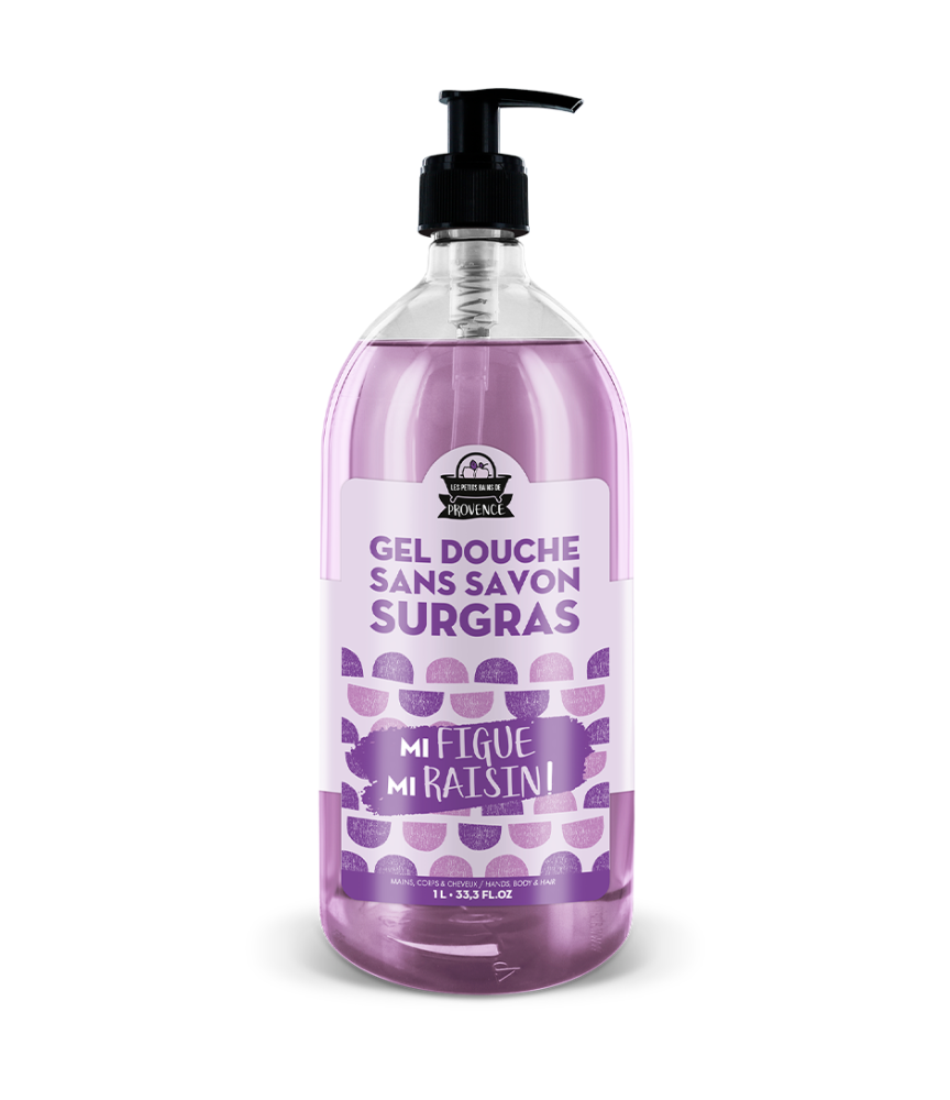 Gel douche 1L Mi-Figue Mi-Raisin série limitée