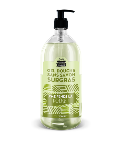 Gel douche 1L J'me fends la Poire série limitée