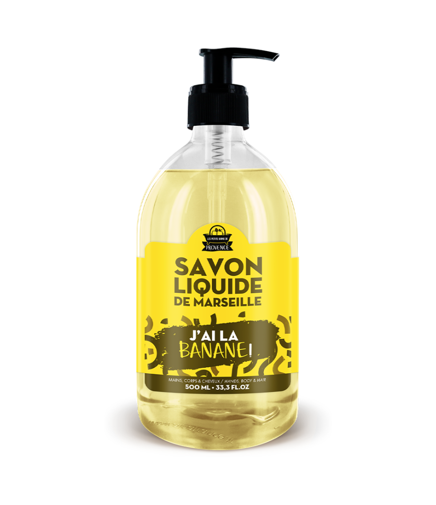 Savon Liquide 500ml j'ai la Banane série limitée