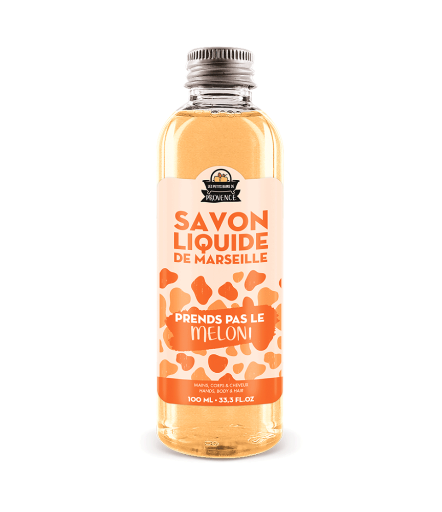 Savon Liquide 100ml Prends pas le MELON série limitée Savon Liquide 100ml Prends pas le MELON série limitée