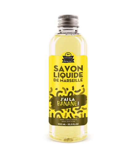 Savon Liquide 100ml j'ai la Banane série limitée