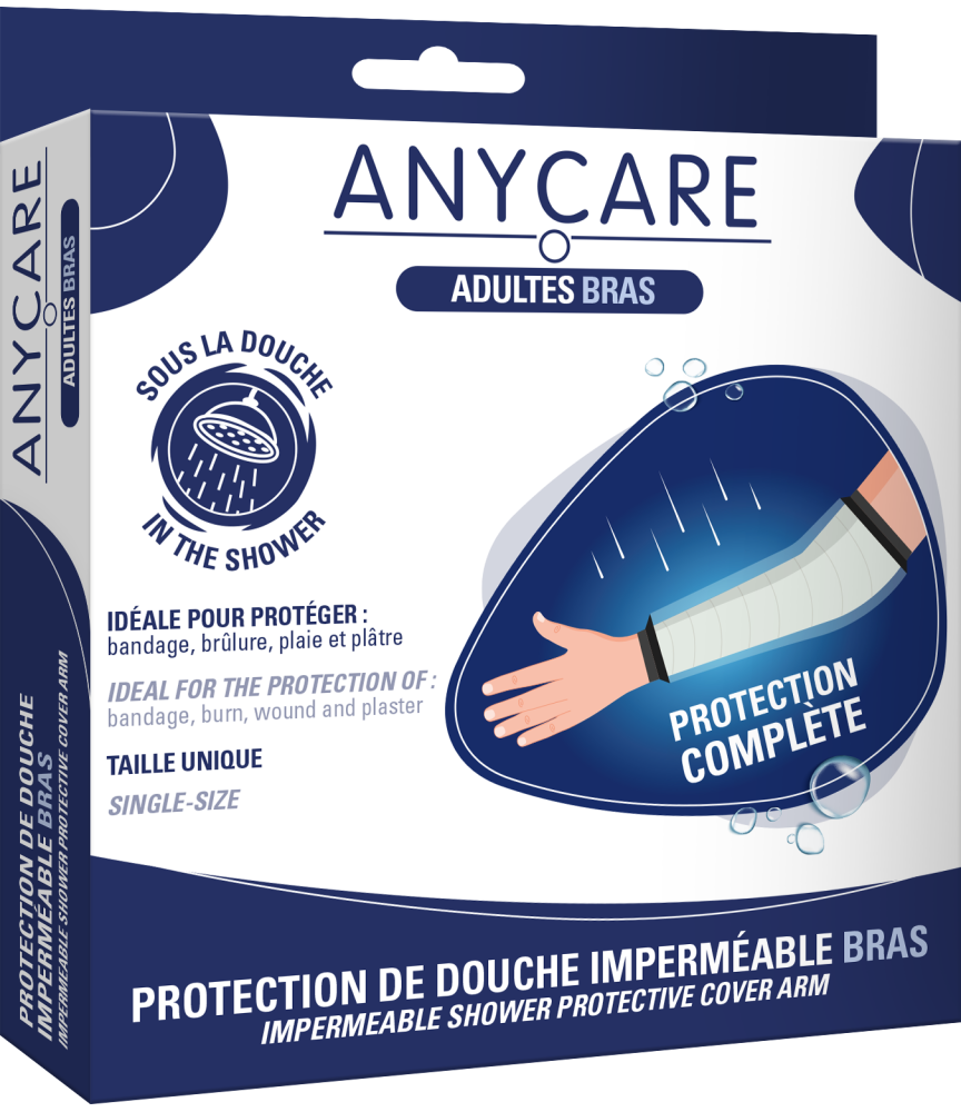 Protection de Douche Imperméable Adultes Bras - Anycare