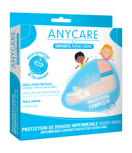 Protection de Douche Imperméable Enfants Bras - Anycare