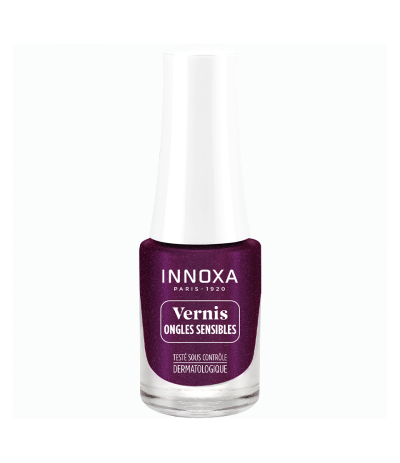 Vernis à ongles sensibles – 406 Rouge glacé – INNOXA