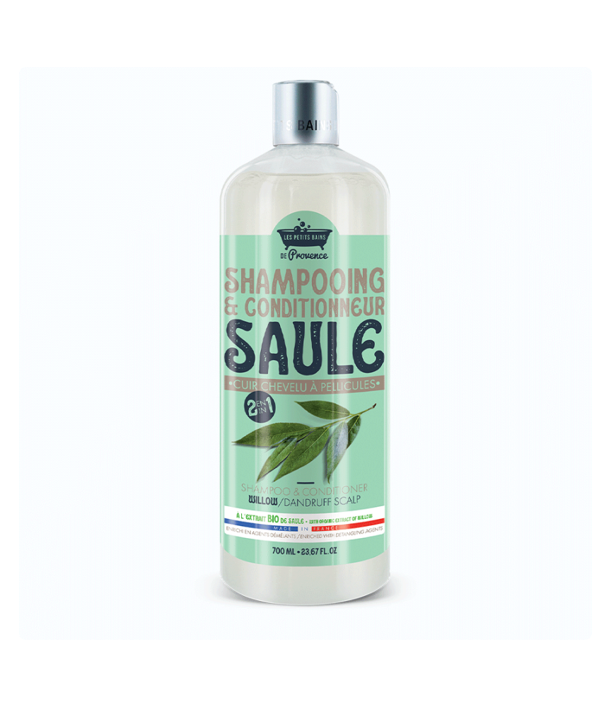 Shampooing 2en1 saule - Les petits Bains de Provence - pour cuir chevelu à pellicules