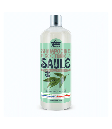 Shampooing 2en1 saule - Les petits Bains de Provence - pour cuir chevelu à pellicules