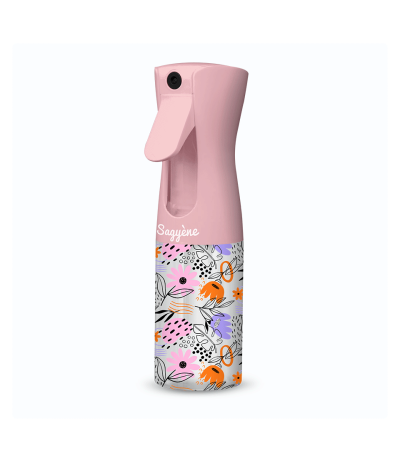 Brumisateur Sagyène Rose avec Motif Floral - 150ml