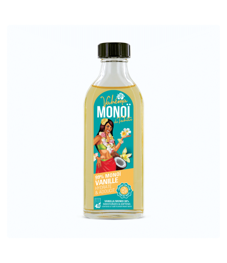 Monoï de Tahiti Vanille 100ml Vahéma