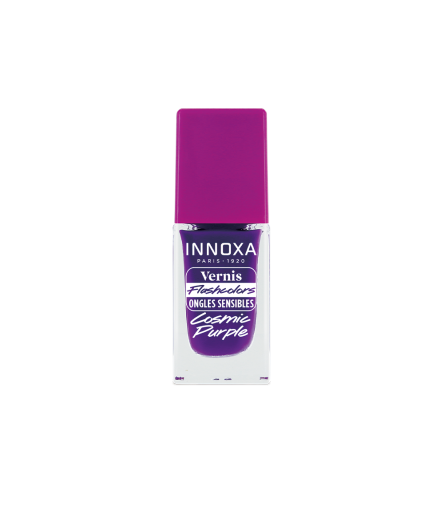 Vernis Fluorescent Ongles Sensibles Cosmic Purple 8ml – Innoxa Paris 1920
