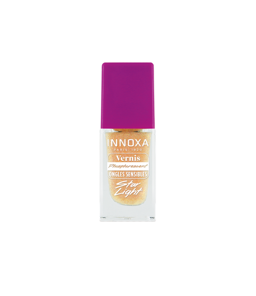 Vernis Phosphorescent Ongles Sensibles Star Light 8ml – Innoxa Paris 1920