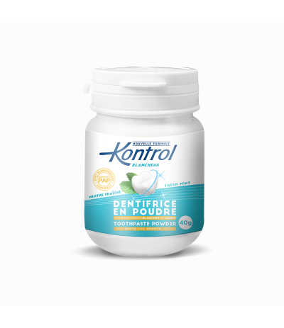 Dentifrice en poudre - 40 g - KONTROL
