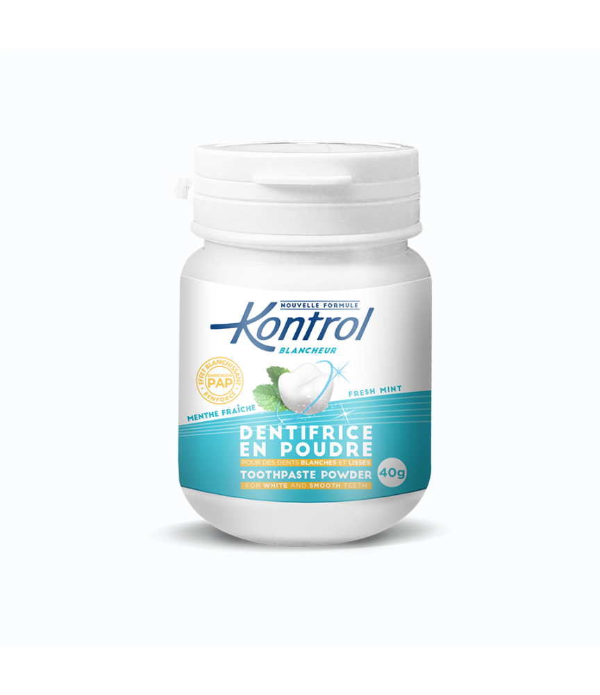 Dentifrice en poudre - 40 g - KONTROL