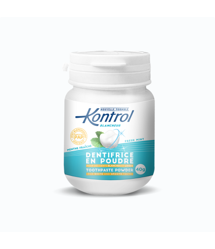 Dentifrice en poudre - 40 g - KONTROL