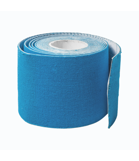 Bande de Kinésiologie Bleu Waterproof 5m x 5cm – Anycare