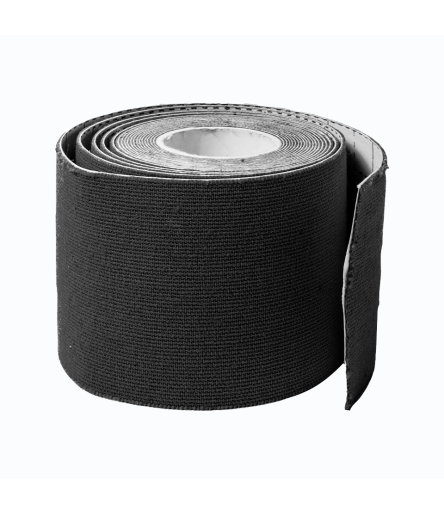 Bande de Kinésiologie Noire Waterproof 5m x 5cm – Anycare
