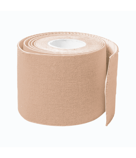 Bande de Kinésiologie Couleur Chair Waterproof 5m x 5cm – Anycare