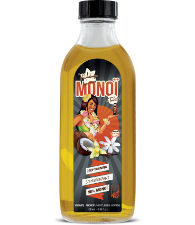 Soin bronzant Deep Taning 100ml Monoï de Tahiti Vahema