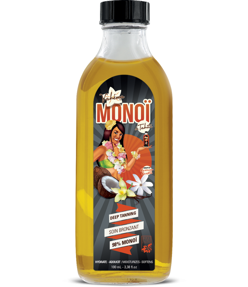 Soin bronzant Deep Taning 100ml Monoï de Tahiti Vahema Soin bronzant Deep Taning 100ml Monoï de Tahiti Vahema