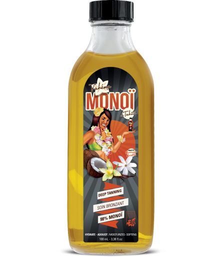 Soin bronzant Deep Taning 100ml Monoï de Tahiti Vahema