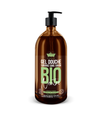 Gel Douche BIO Neutre 1L - Les Petits Bains de Provence