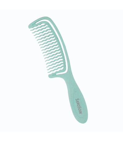 Peigne Souple SANOSOIN Bio-Sourcé - Dents Ondulées
