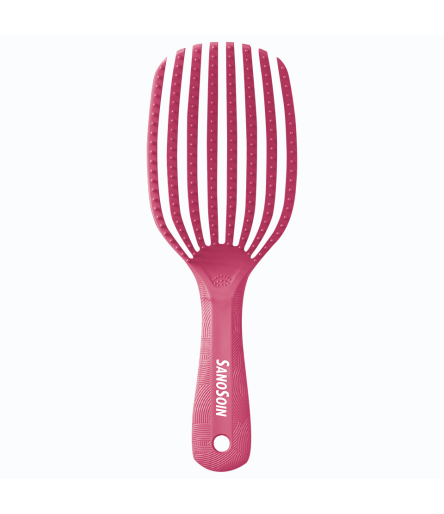 Brosse à Cheveux Curly Color l’Incontournable – Sanosoin (Fuchsia)