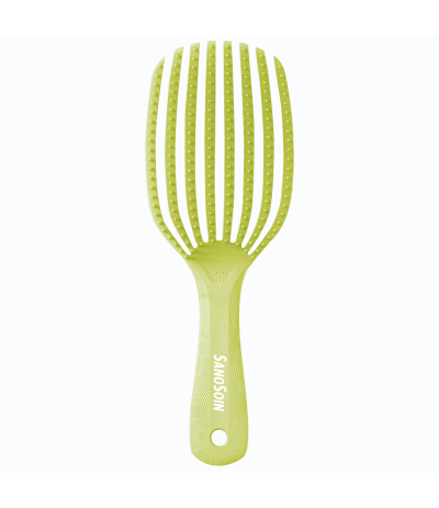 Brosse à Cheveux Curly Color l’Incontournable – Sanosoin (Pistache)