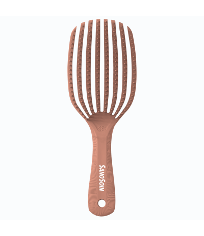 Brosse à Cheveux Curly Color l’Incontournable – Sanosoin (Terracotta) Brosse à Cheveux Curly Color l’Incontournable – Sanosoin (Terracotta)