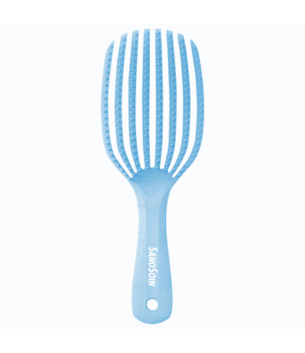 Brosse à Cheveux Curly Color l’Incontournable – Sanosoin (Turquoise)