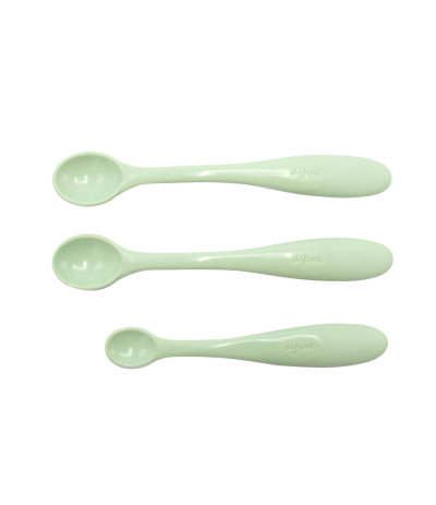 Lot de 3 cuillère vert d'eau difrax