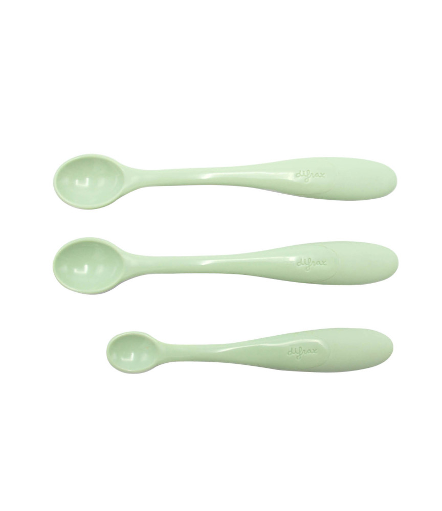 Lot de 3 cuillère vert d'eau difrax Lot de 3 cuillère vert d'eau difrax