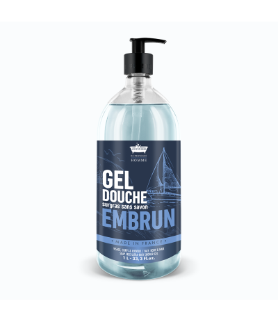 Gel Douche Homme 1L Embrun - Les Petits Bains de Provence