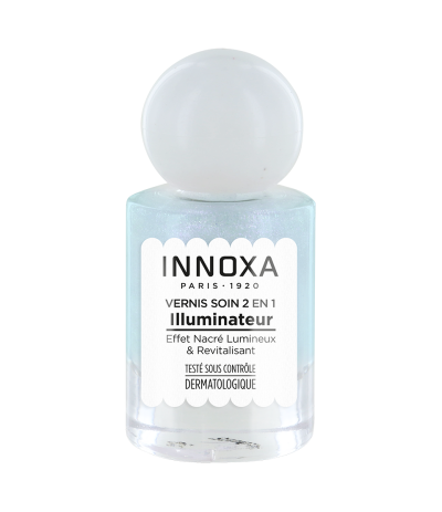 Vernis à Ongles Illuminateur Voile Boréal 10ml – Soin 2 en 1 INNOXA Paris 1920