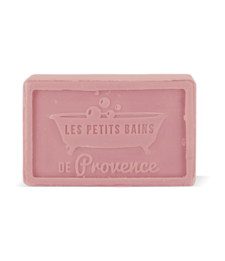 Savon de Marseille Pain 100g Framboise Pivoine Les Petits bains de Provence