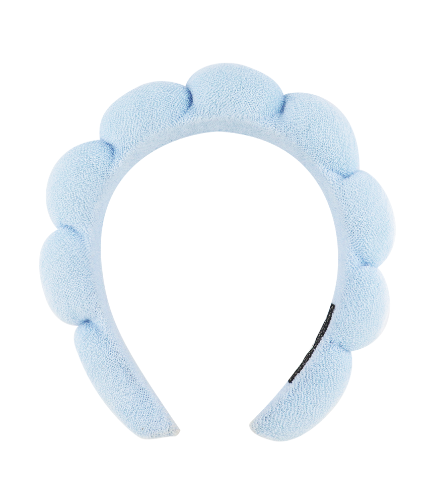 Serre-tête spa bleu