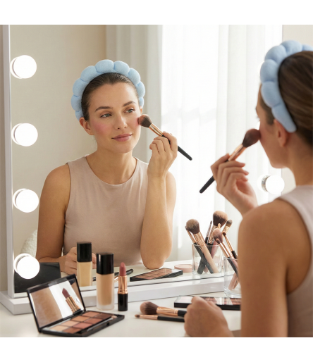 utilisation serre-tête spa bleu